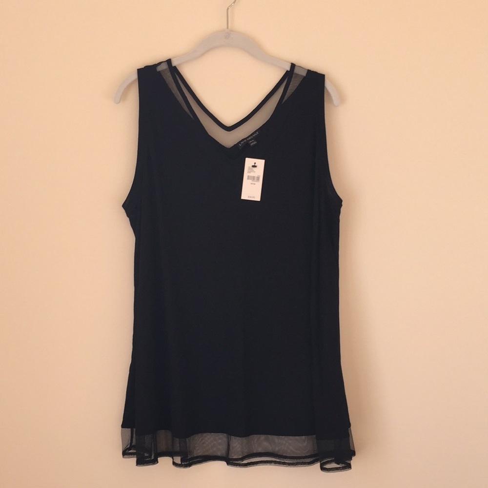 Lane Bryant sleeveless blouse